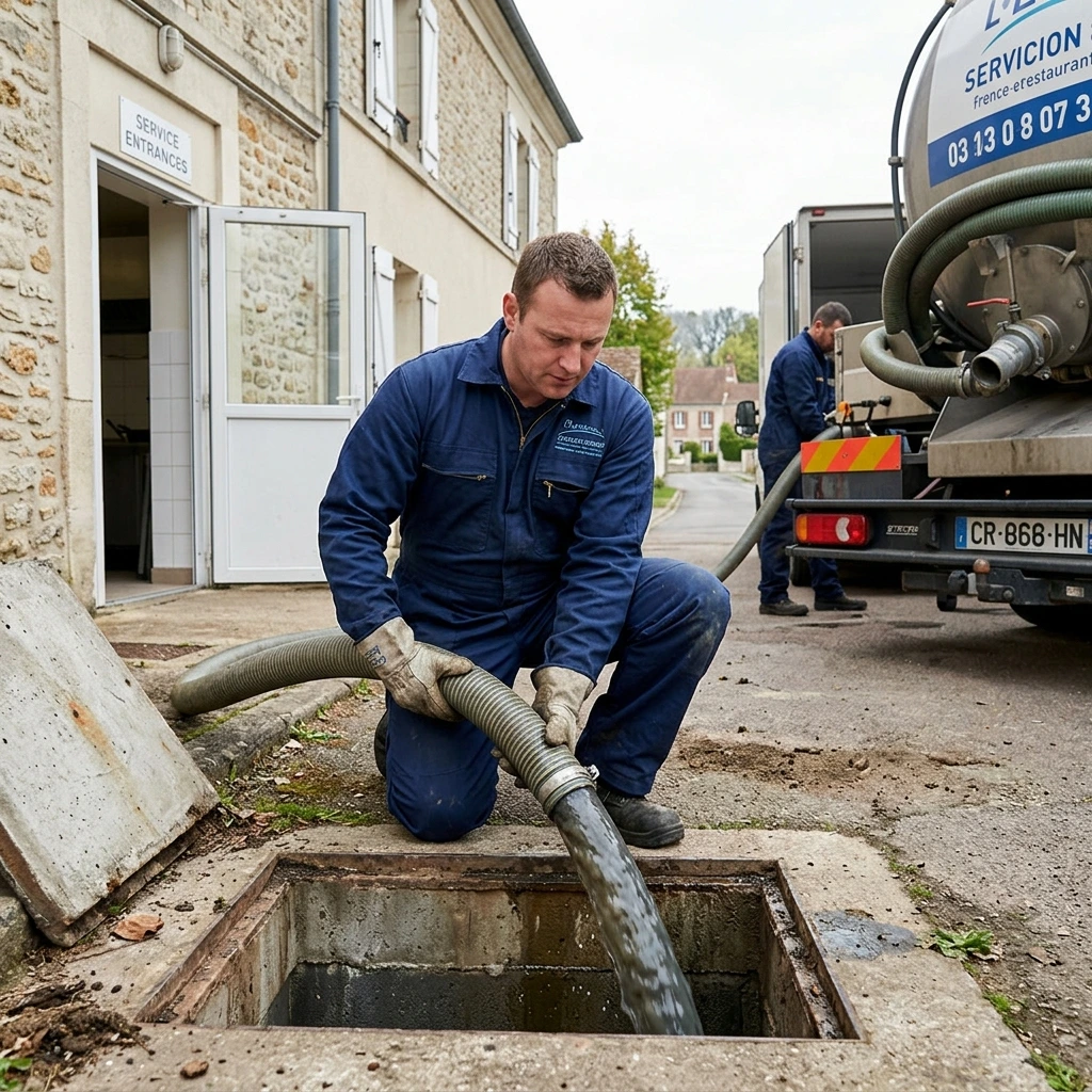 Pompage Bac &agrave; Graisse &middot; image &agrave; la une