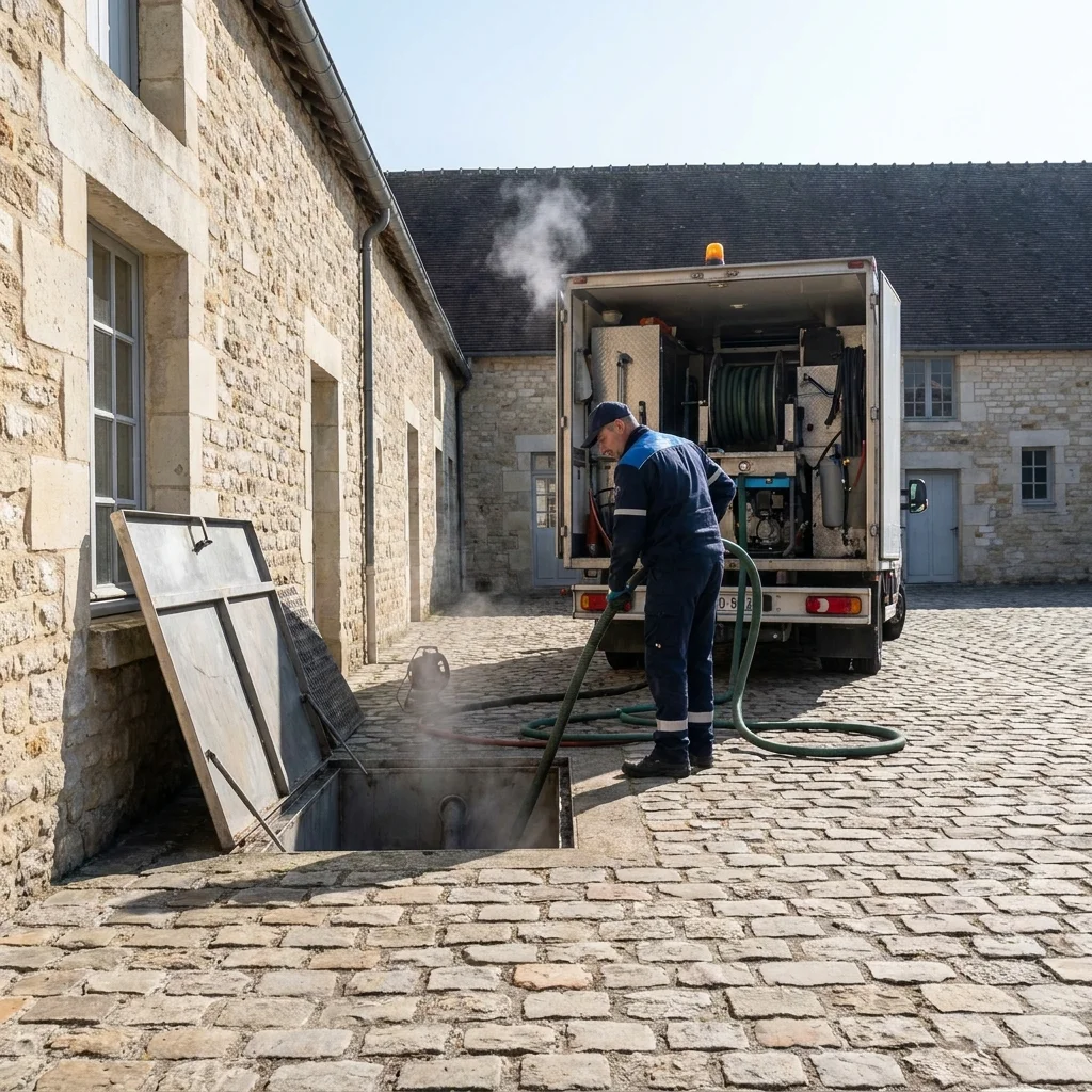 Nettoyage Bac &agrave; graisse &middot; image &agrave; la une