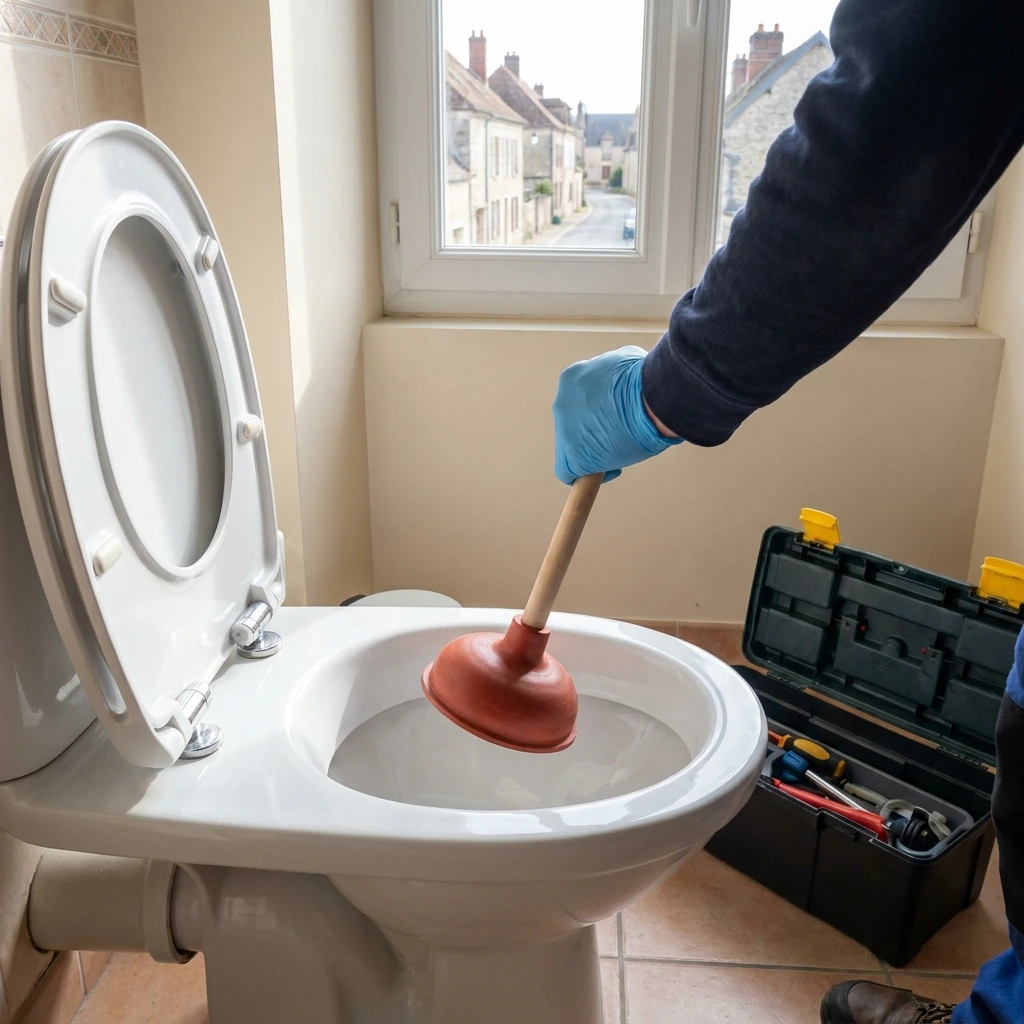 D&eacute;bouchage WC &middot; image &agrave; la une
