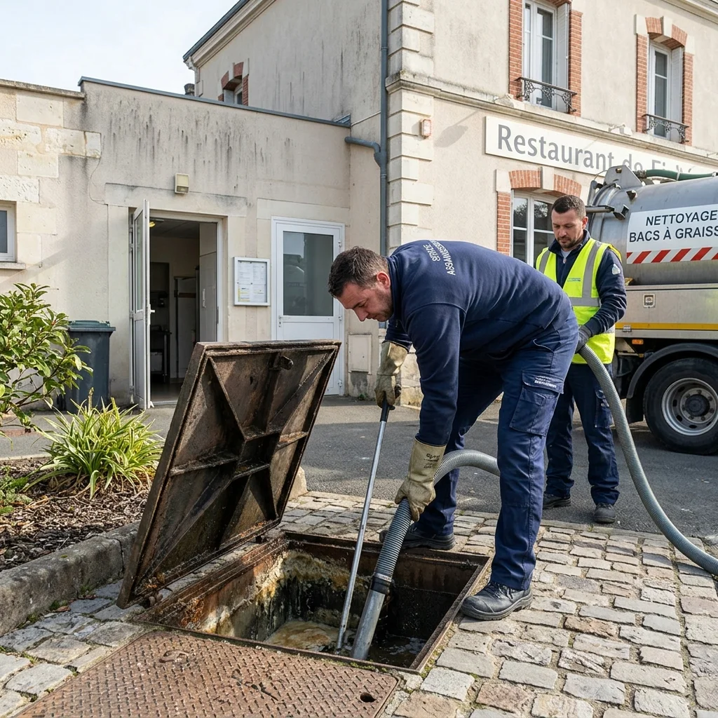 Nettoyage Bac &agrave; graisse &middot; image &agrave; la une