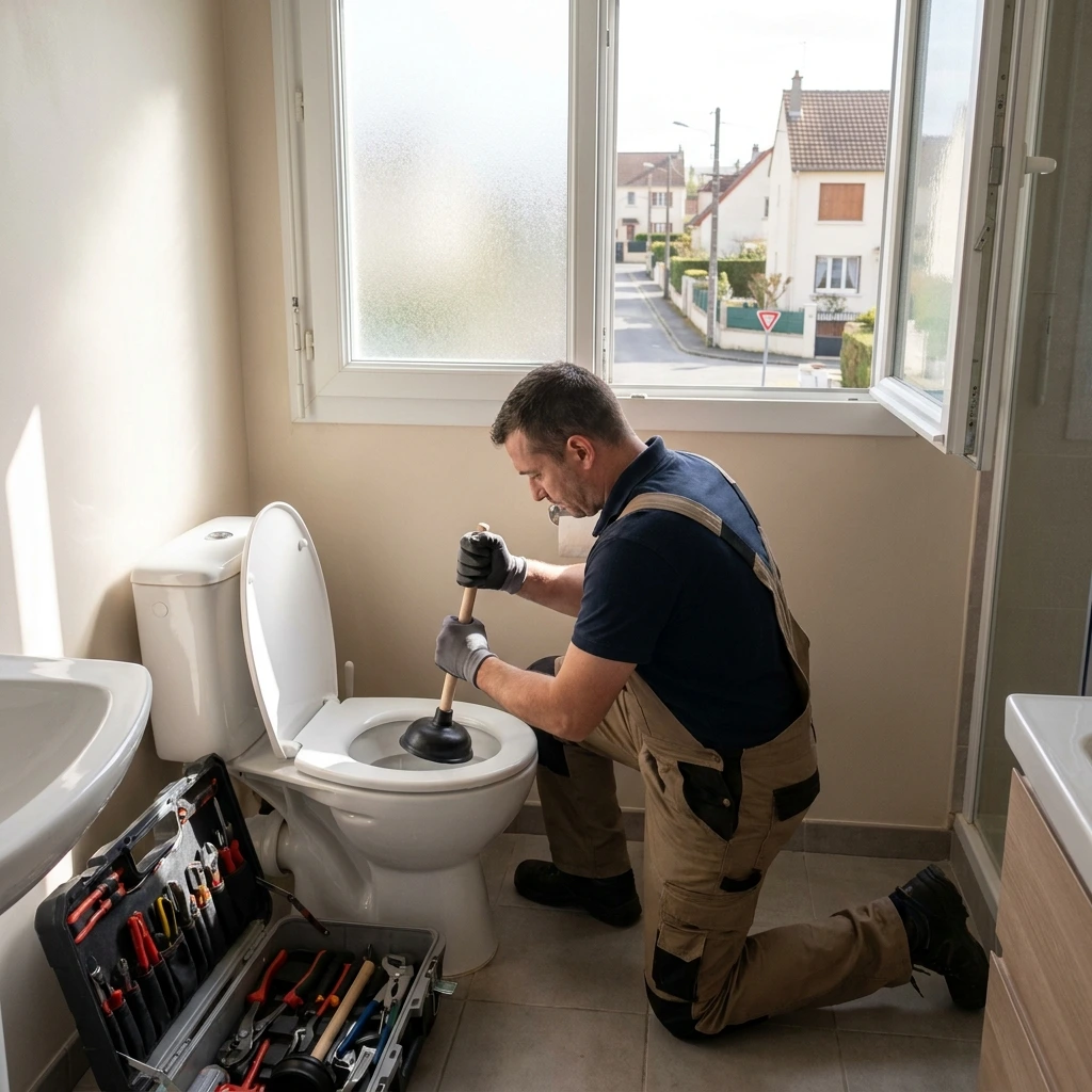 D&eacute;bouchage WC &middot; image &agrave; la une