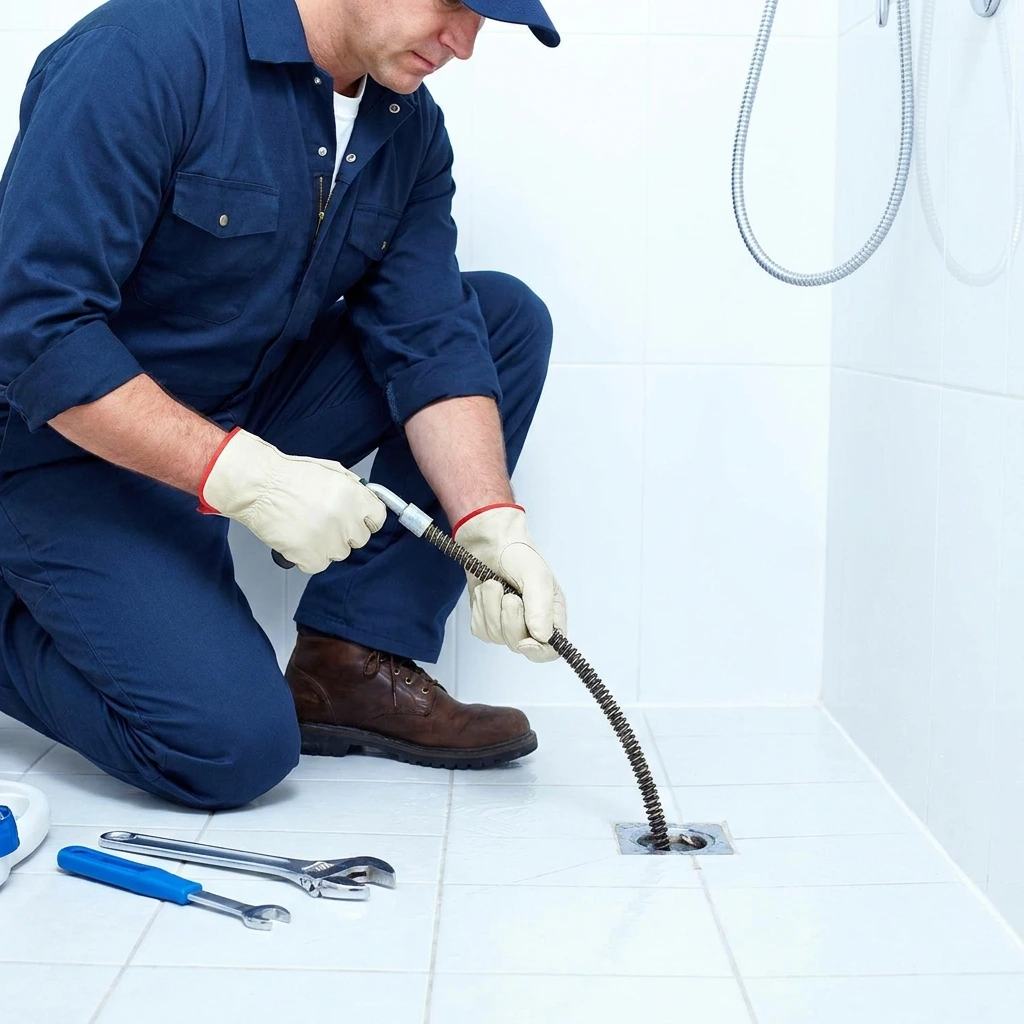 D&eacute;bouchage Douche &middot; image &agrave; la une