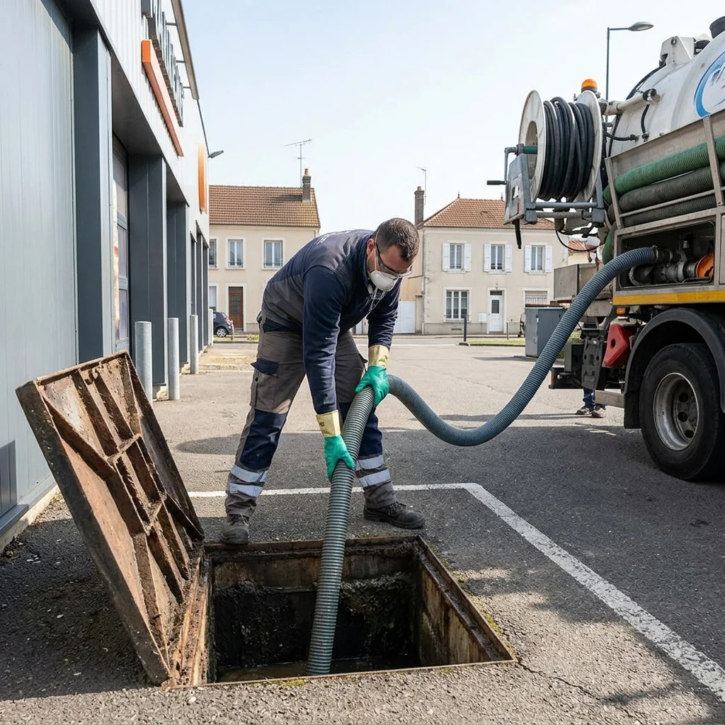 Nettoyage Bac &agrave; graisse &middot; image &agrave; la une