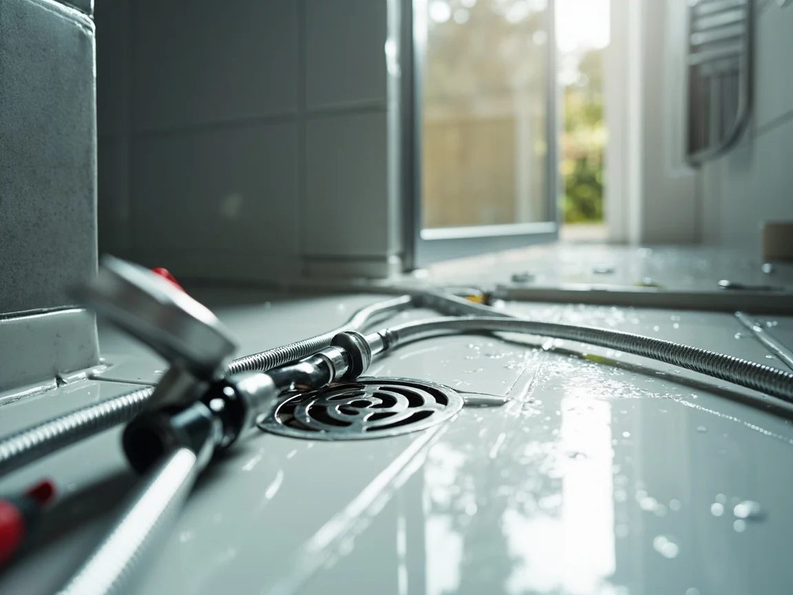 D&eacute;bouchage Douche &middot; image &agrave; la une