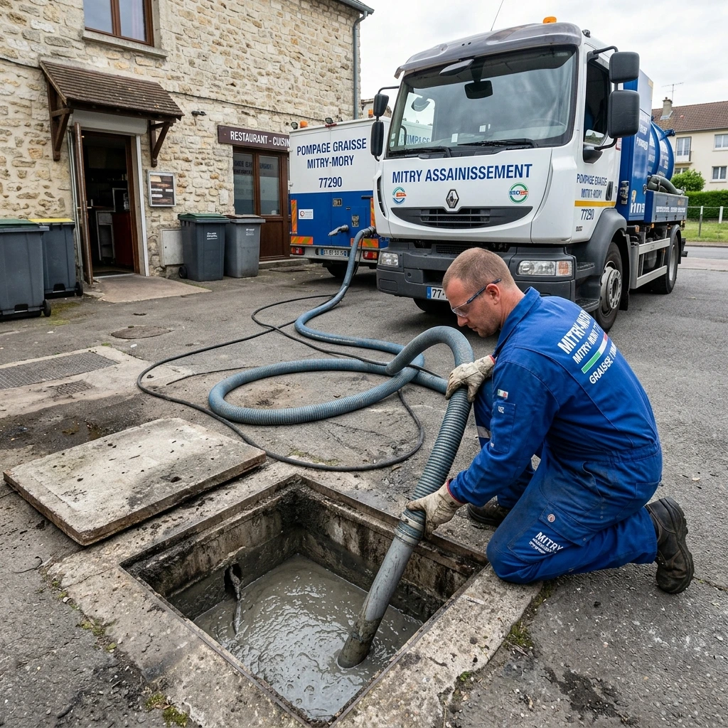 Pompage Bac &agrave; Graisse &middot; image &agrave; la une