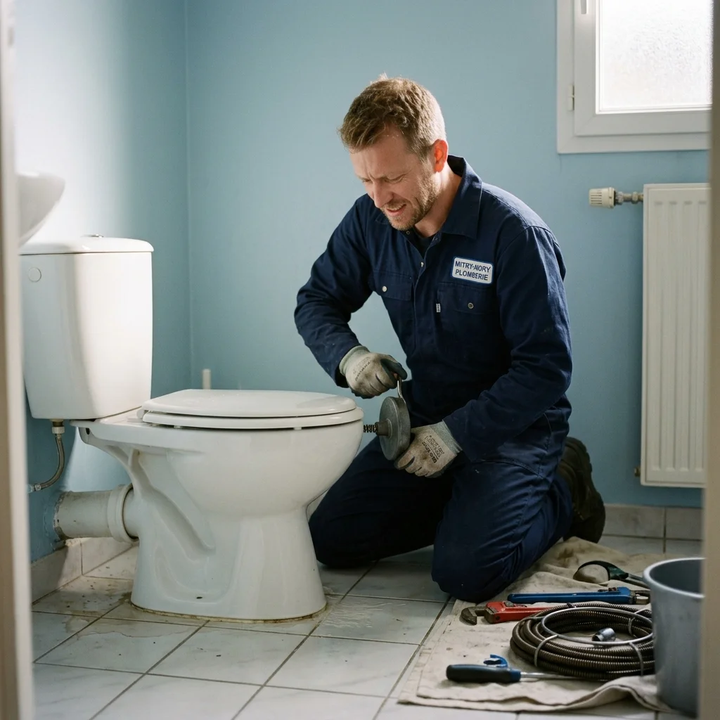 WC Bouch&eacute; qui d&eacute;borde &middot; image &agrave; la une