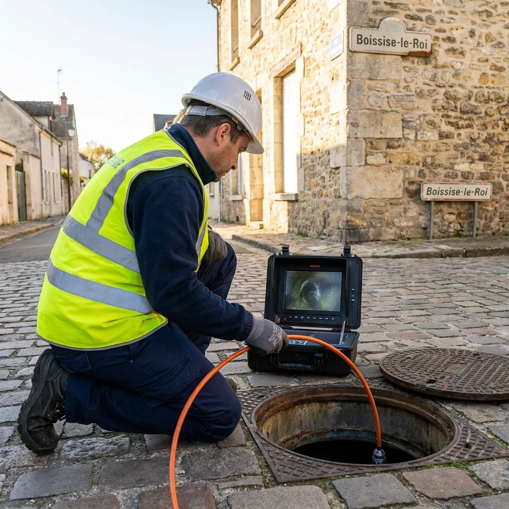 Inspection Cam&eacute;ra canalisation &middot; image &agrave; la une