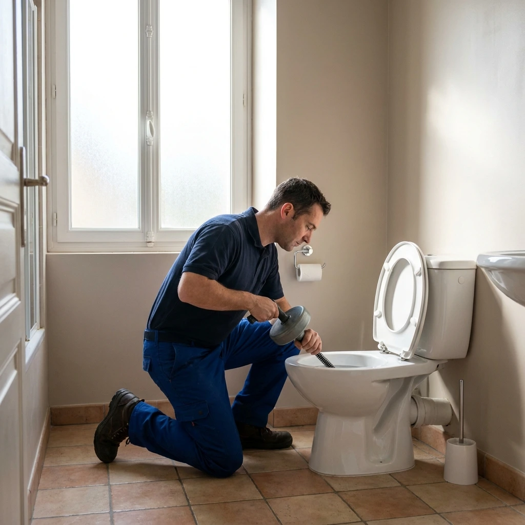 D&eacute;bouchage WC &middot; image &agrave; la une