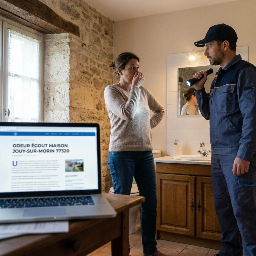 Odeur &Eacute;gout maison &middot; image &agrave; la une