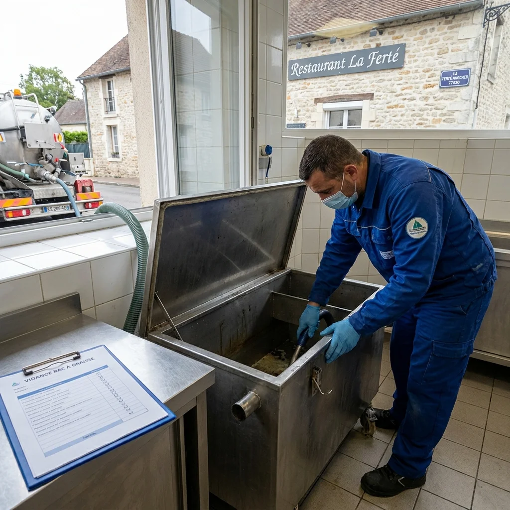Nettoyage Bac &agrave; graisse &middot; image &agrave; la une