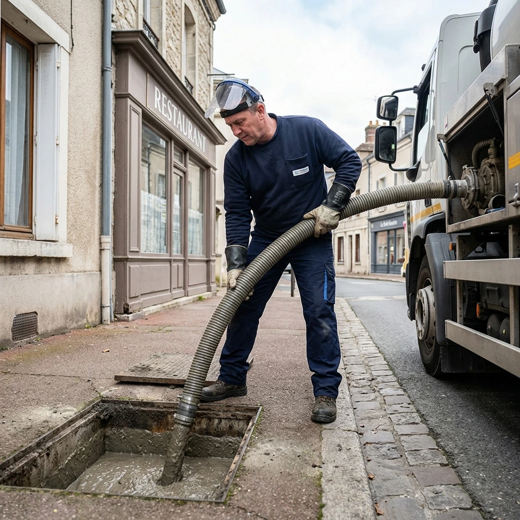 Pompage Bac &agrave; Graisse &middot; image &agrave; la une