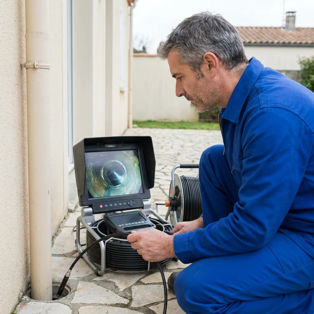 Inspection Cam&eacute;ra canalisation &middot; image &agrave; la une