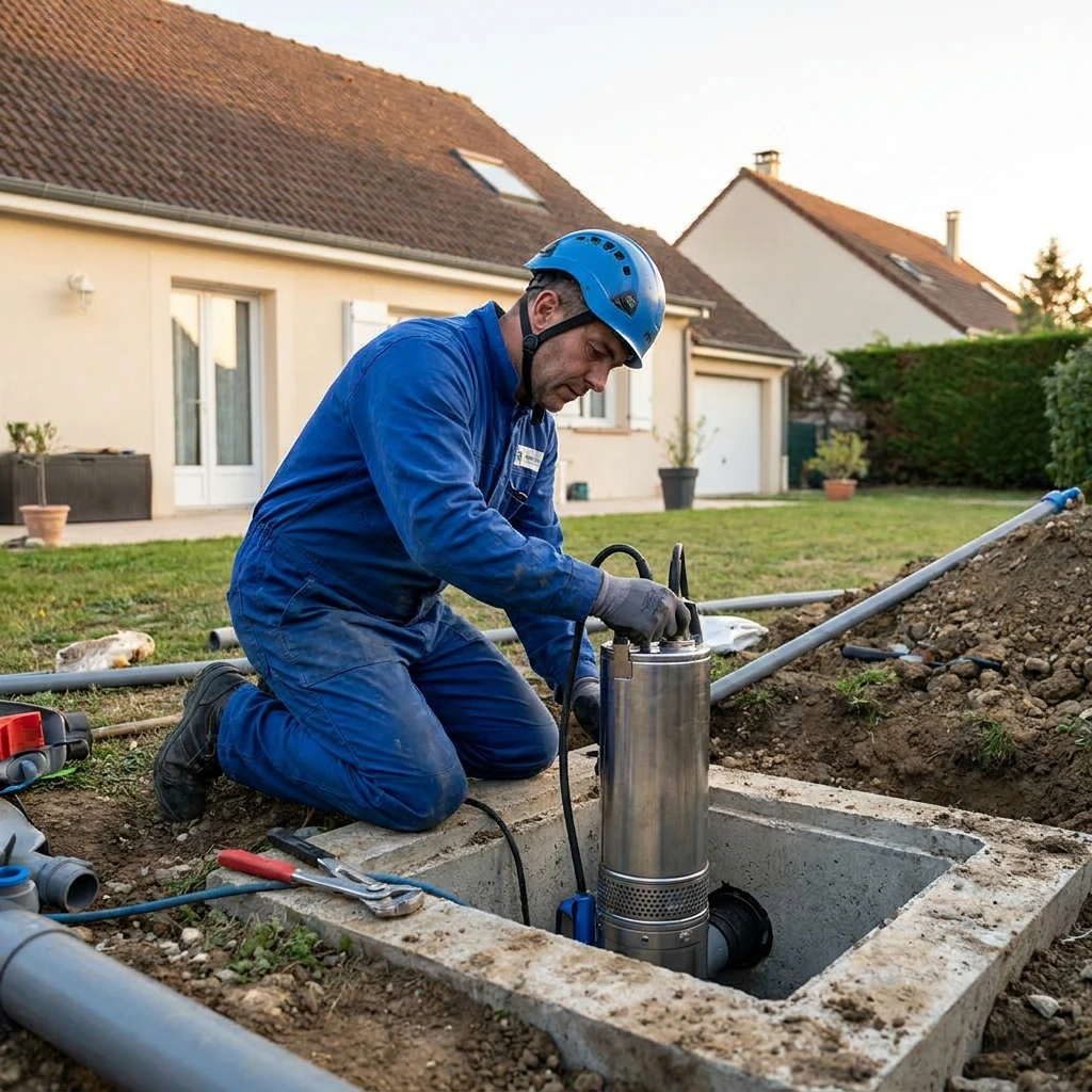 Installation Pompe de Relevage &middot; image &agrave; la une