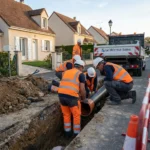 Raccordement Tout-&agrave;-l'&eacute;gout &mdash; Raccordement Tout-&agrave;-l'&eacute;gout au M&eacute;e-sur-Seine (77350) &middot; image &agrave; la une