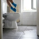 WC Bouch&eacute; qui d&eacute;borde &mdash; WC Bouch&eacute; qui d&eacute;borde au M&eacute;e-sur-Seine (77350) &middot; image &agrave; la une
