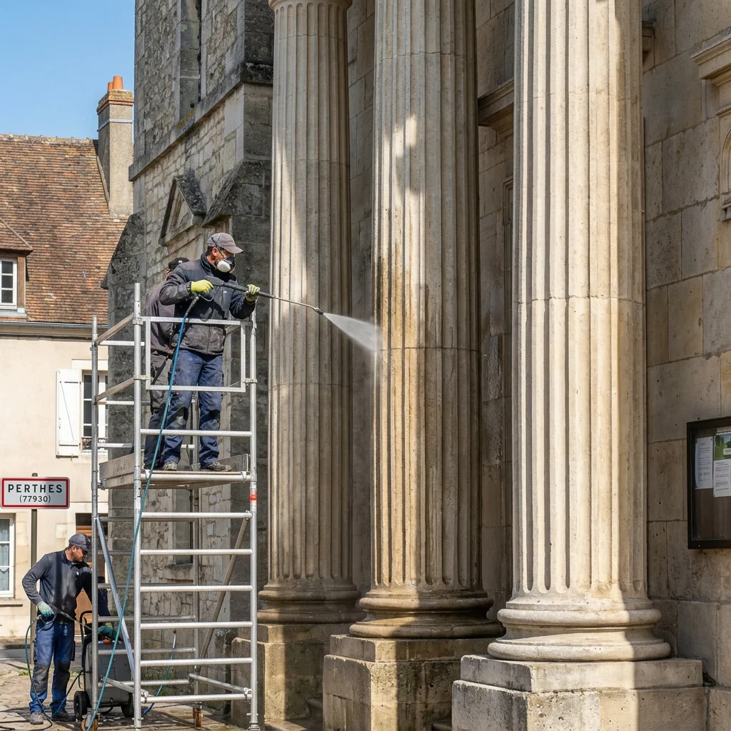 Curage Colonne immeuble &middot; image &agrave; la une