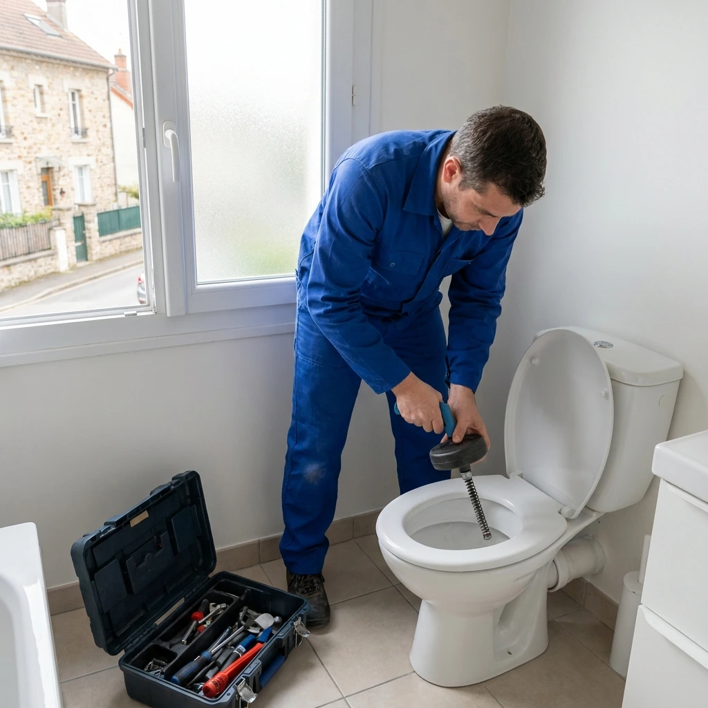 D&eacute;bouchage WC &middot; image &agrave; la une