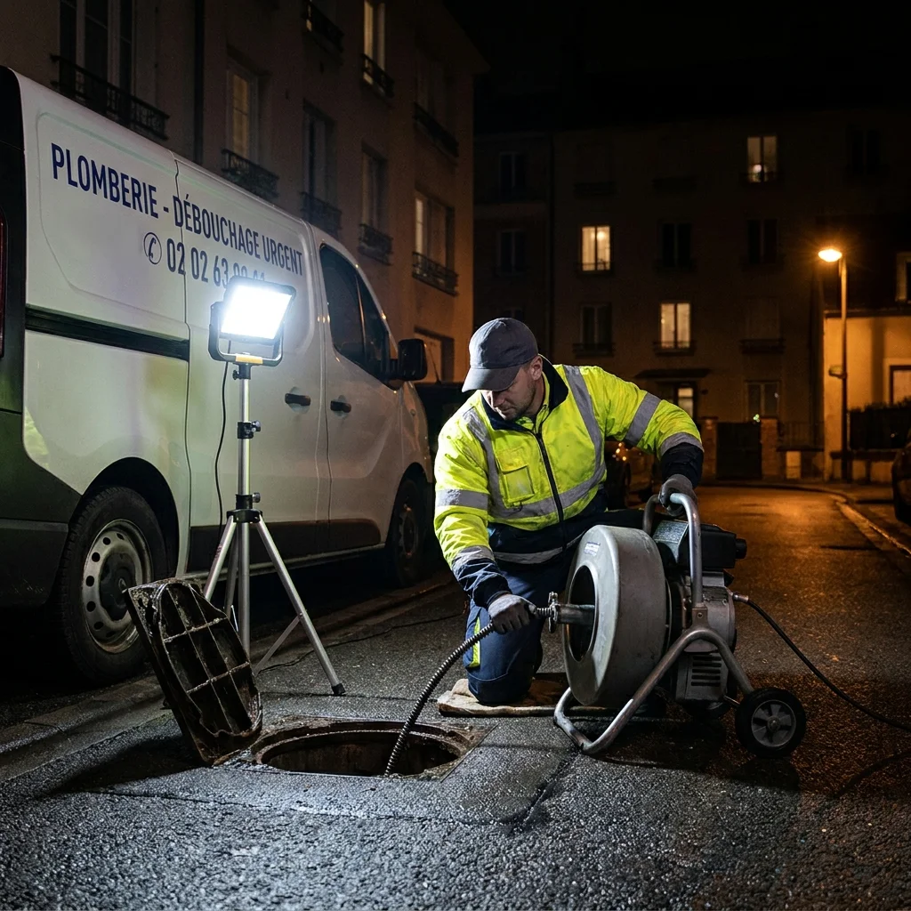 Urgence D&eacute;bouchage nuit &middot; image &agrave; la une