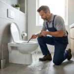 WC Bouch&eacute; qui d&eacute;borde &mdash; WC Bouch&eacute; qui d&eacute;borde &agrave; Nangis (77370) &middot; image &agrave; la une
