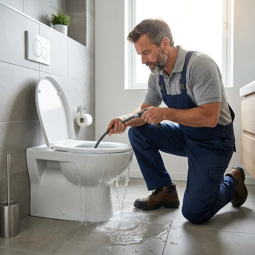 WC Bouch&eacute; qui d&eacute;borde &middot; image &agrave; la une