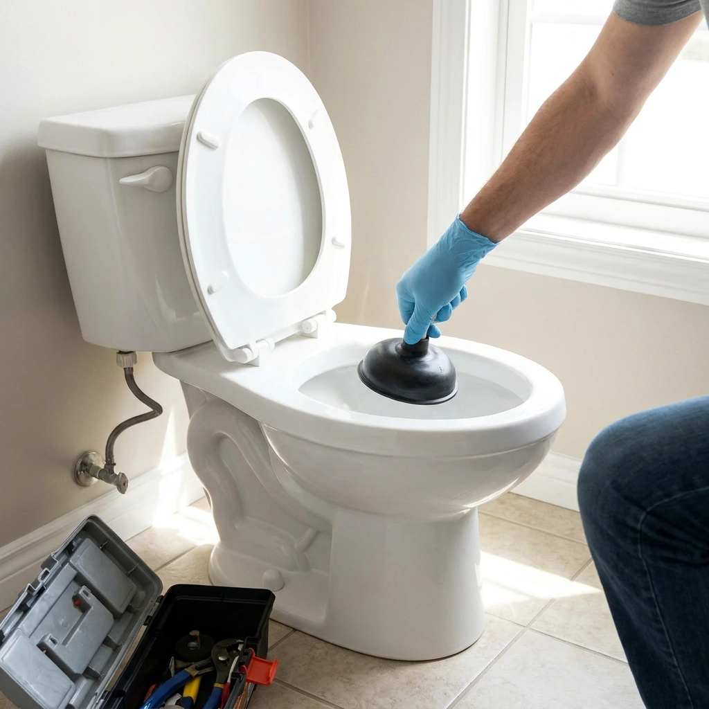 D&eacute;bouchage WC &middot; image &agrave; la une