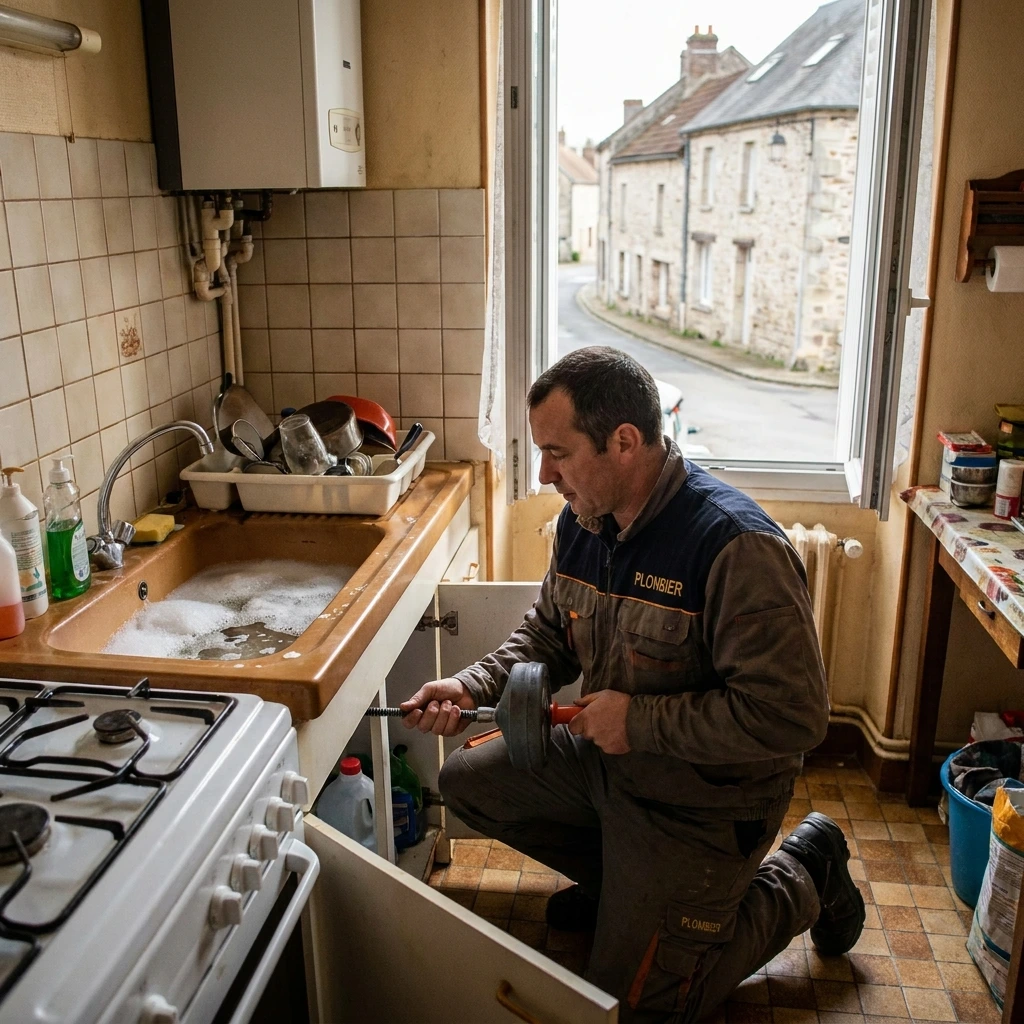 D&eacute;bouchage &Eacute;vier &middot; image &agrave; la une