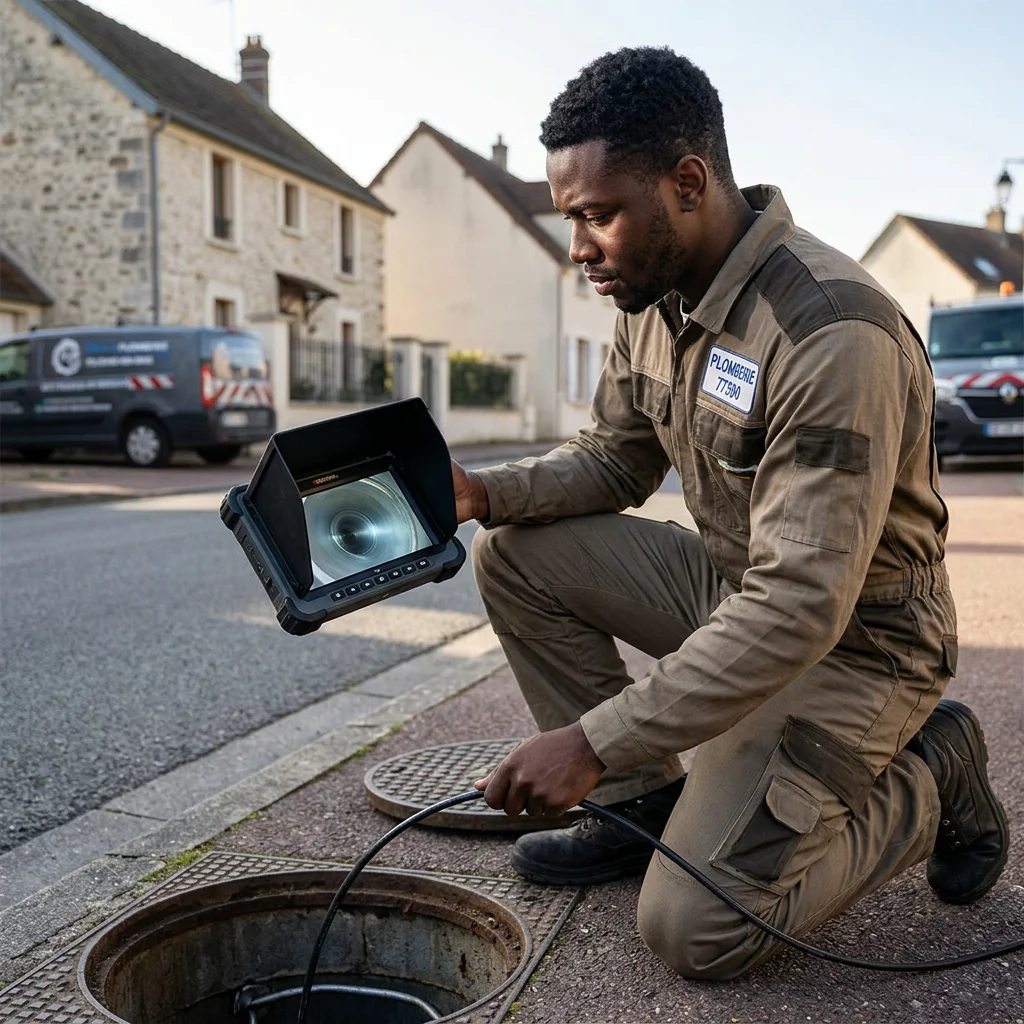 Inspection Cam&eacute;ra canalisation &middot; image &agrave; la une