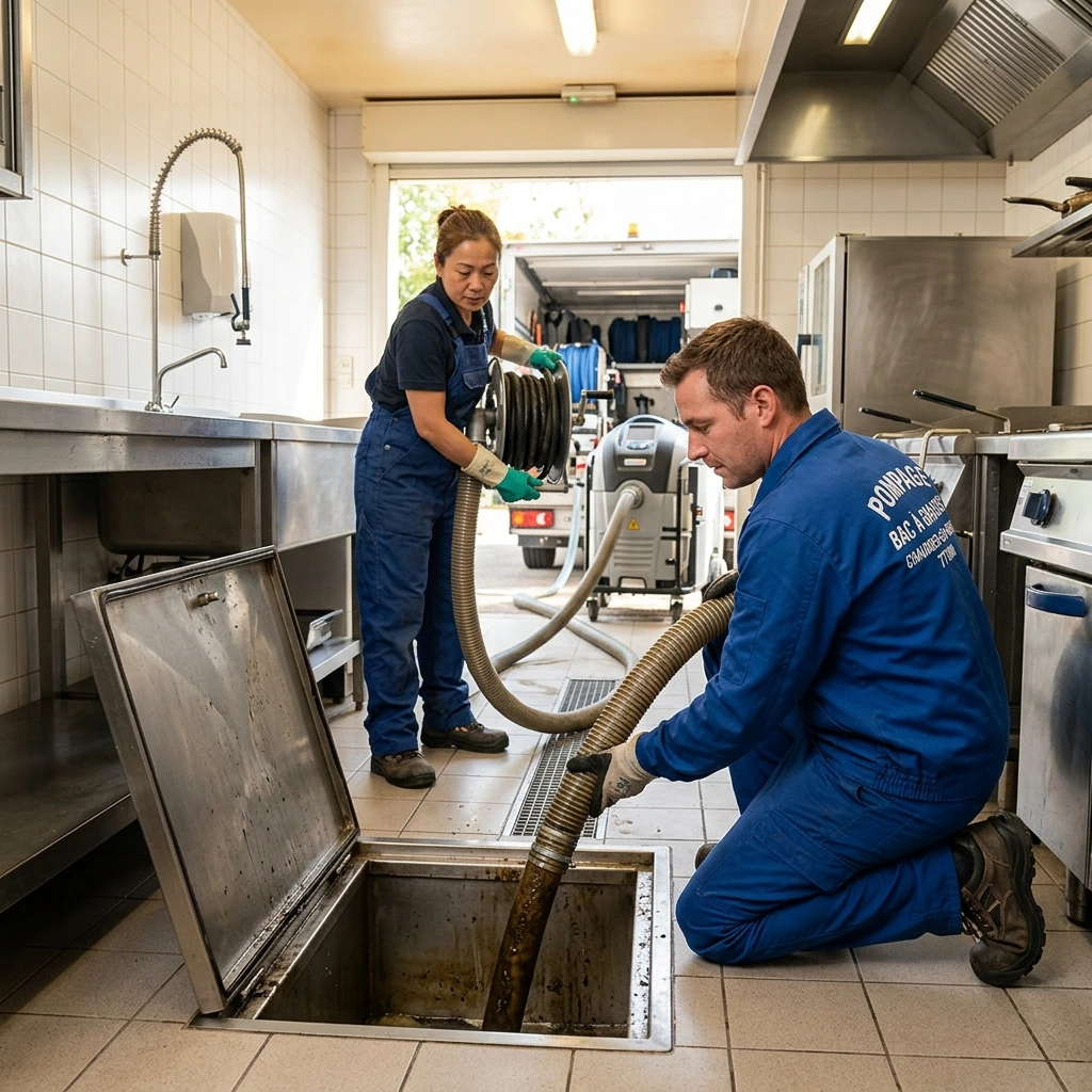 Pompage Bac &agrave; Graisse &middot; image &agrave; la une