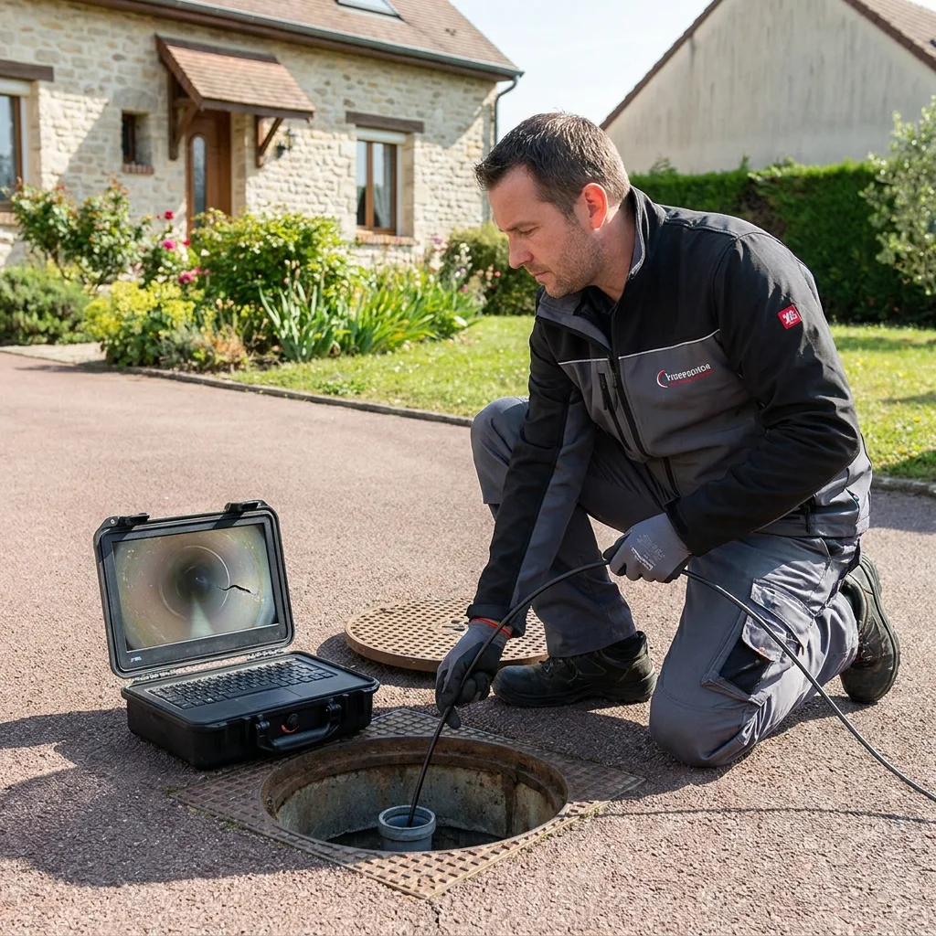 Inspection Cam&eacute;ra canalisation &middot; image &agrave; la une