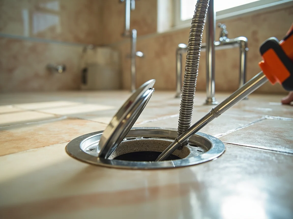 D&eacute;bouchage Douche &middot; image &agrave; la une
