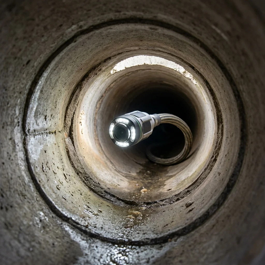 Inspection Cam&eacute;ra canalisation &middot; image &agrave; la une