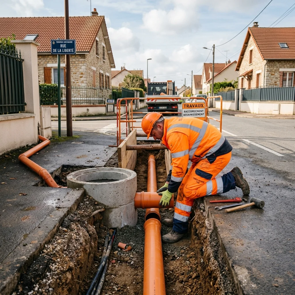 Raccordement Tout-&agrave;-l'&eacute;gout &middot; image &agrave; la une