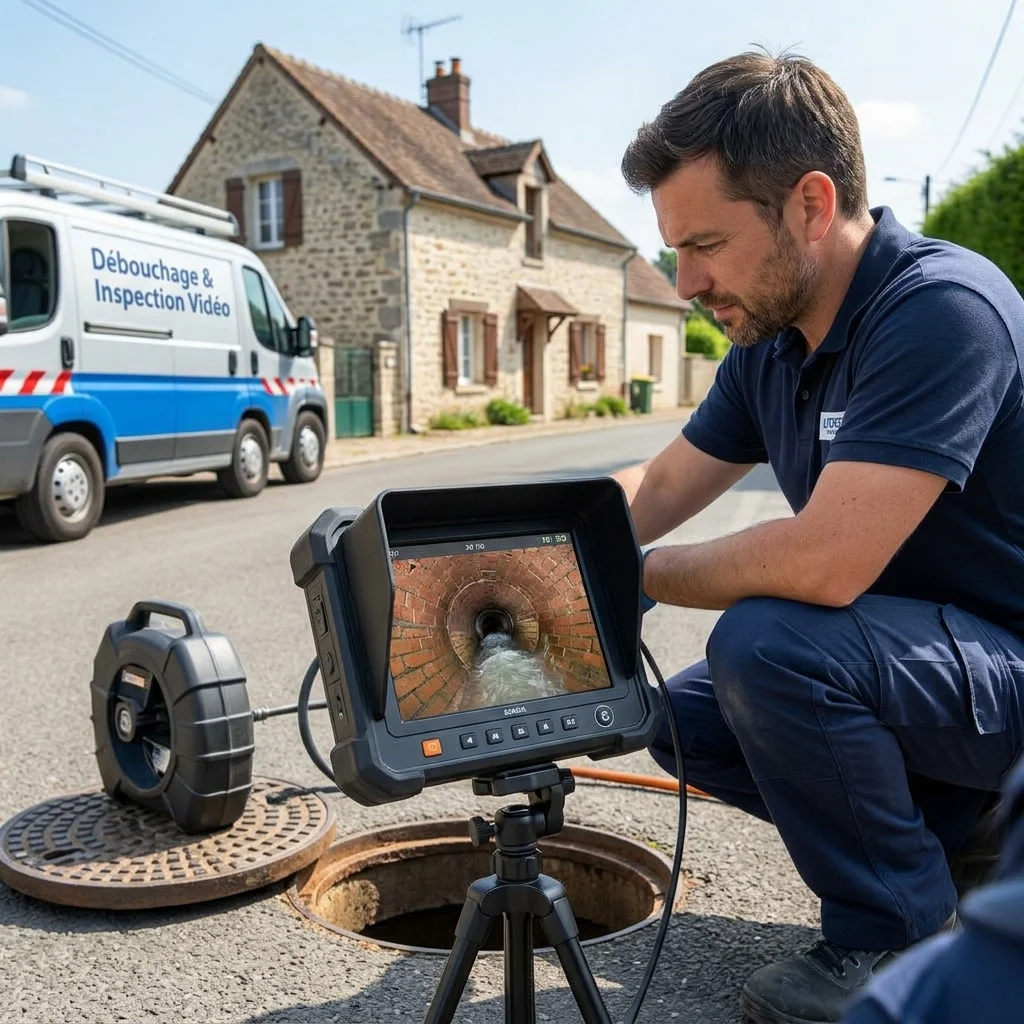 Inspection Cam&eacute;ra canalisation &middot; image &agrave; la une