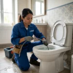 WC Bouch&eacute; qui d&eacute;borde &mdash; WC Bouch&eacute; qui d&eacute;borde &agrave; Annet-sur-Marne (77410) &middot; image &agrave; la une
