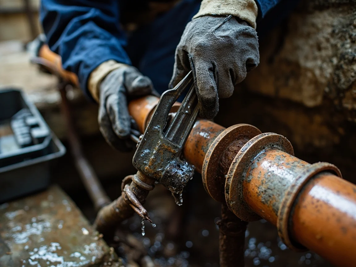 R&eacute;paration de canalisation &middot; image &agrave; la une