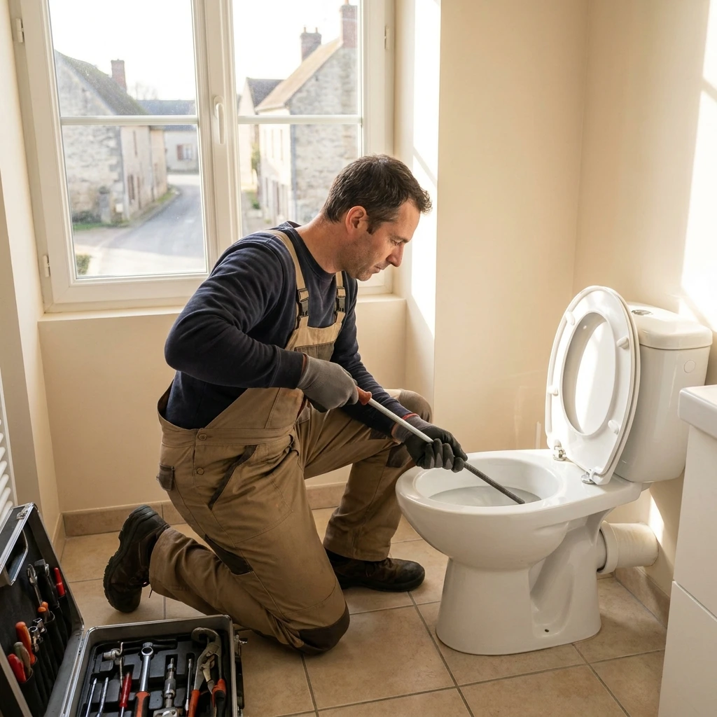 D&eacute;bouchage WC &middot; image &agrave; la une