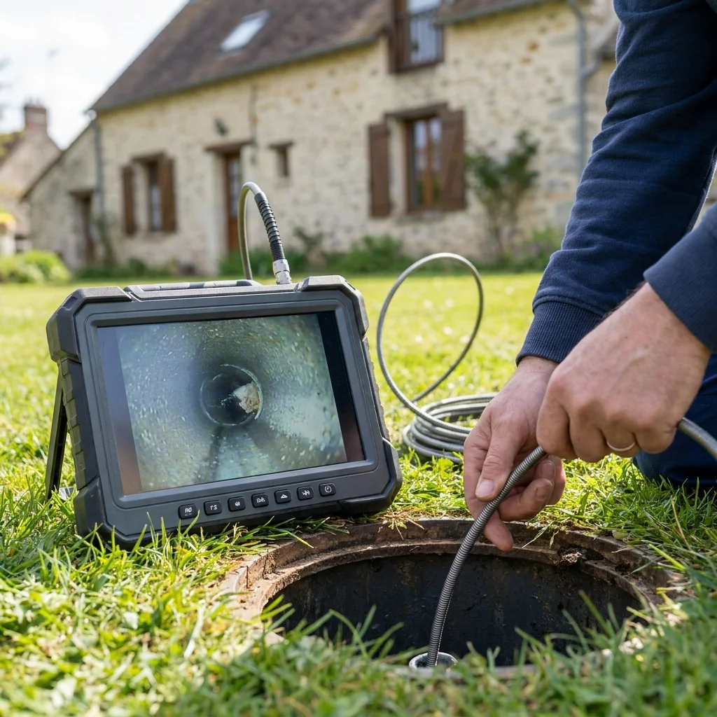 Inspection Cam&eacute;ra canalisation &middot; image &agrave; la une