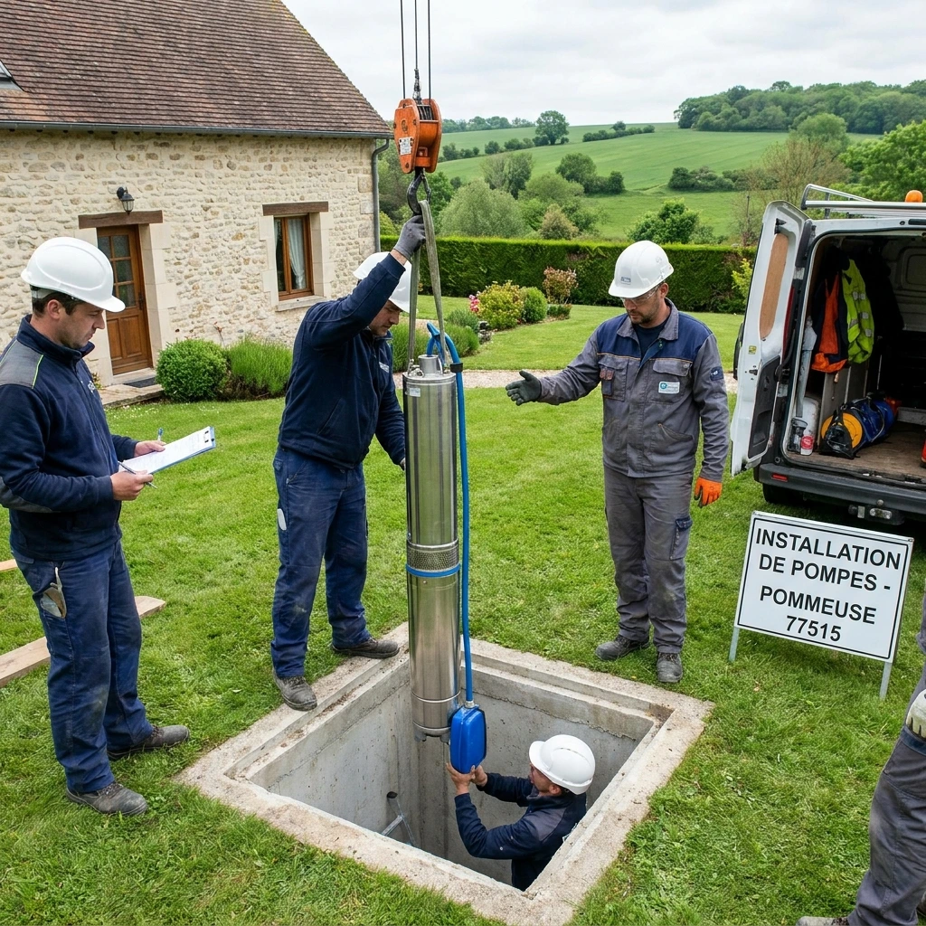 Installation Pompe de Relevage &middot; image &agrave; la une