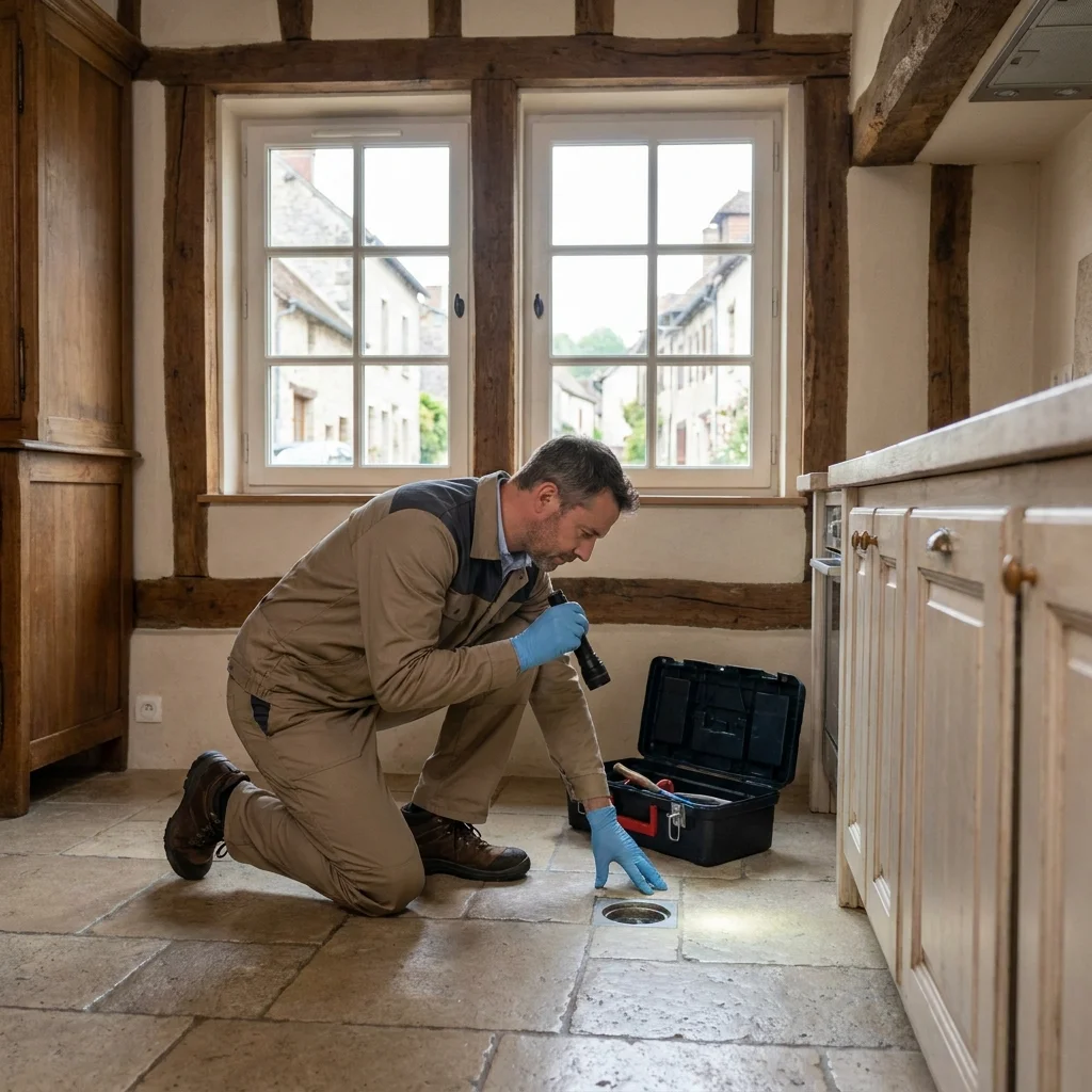 Odeur &Eacute;gout maison &middot; image &agrave; la une