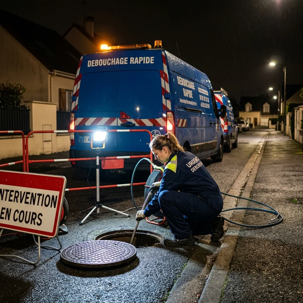 Urgence D&eacute;bouchage nuit &middot; image &agrave; la une