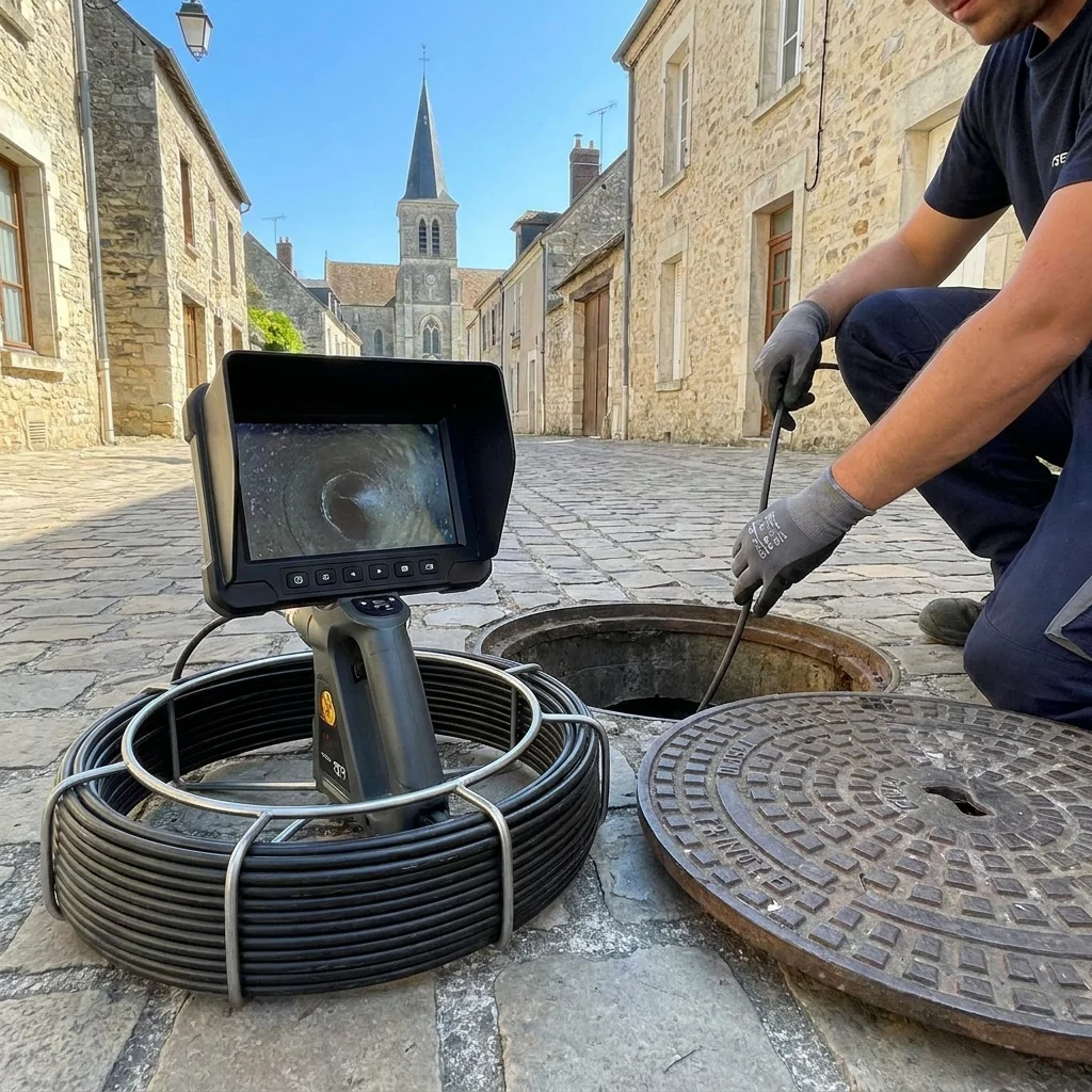 Inspection Cam&eacute;ra canalisation &middot; image &agrave; la une