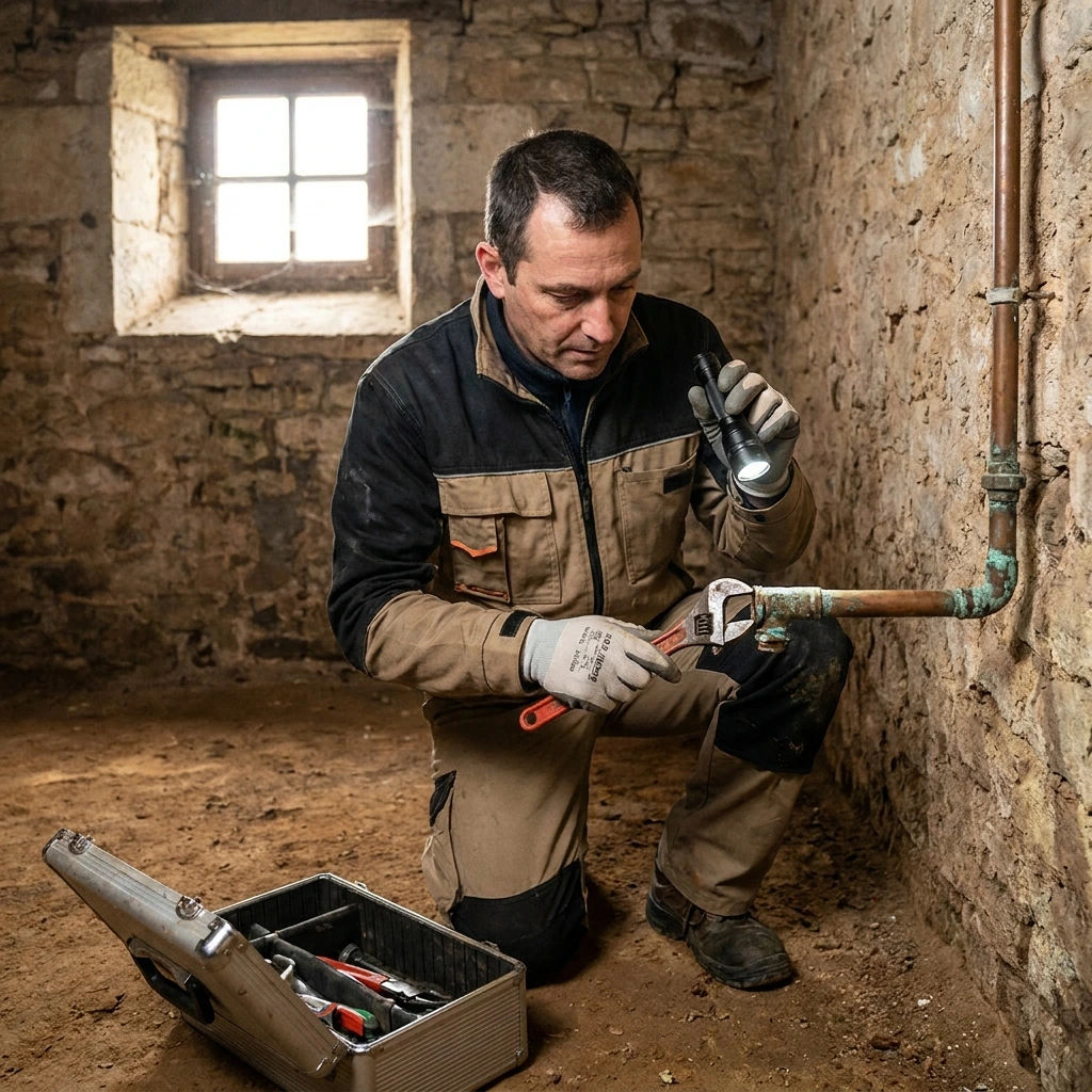 R&eacute;paration de canalisation &middot; image &agrave; la une