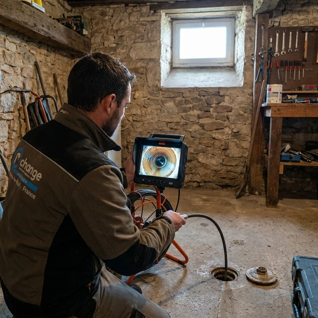 Inspection Cam&eacute;ra canalisation &middot; image &agrave; la une