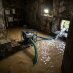 Pompage Cave inond&eacute;e &mdash; Pompage Cave inond&eacute;e &agrave; Chartrettes (77590) &middot; image &agrave; la une