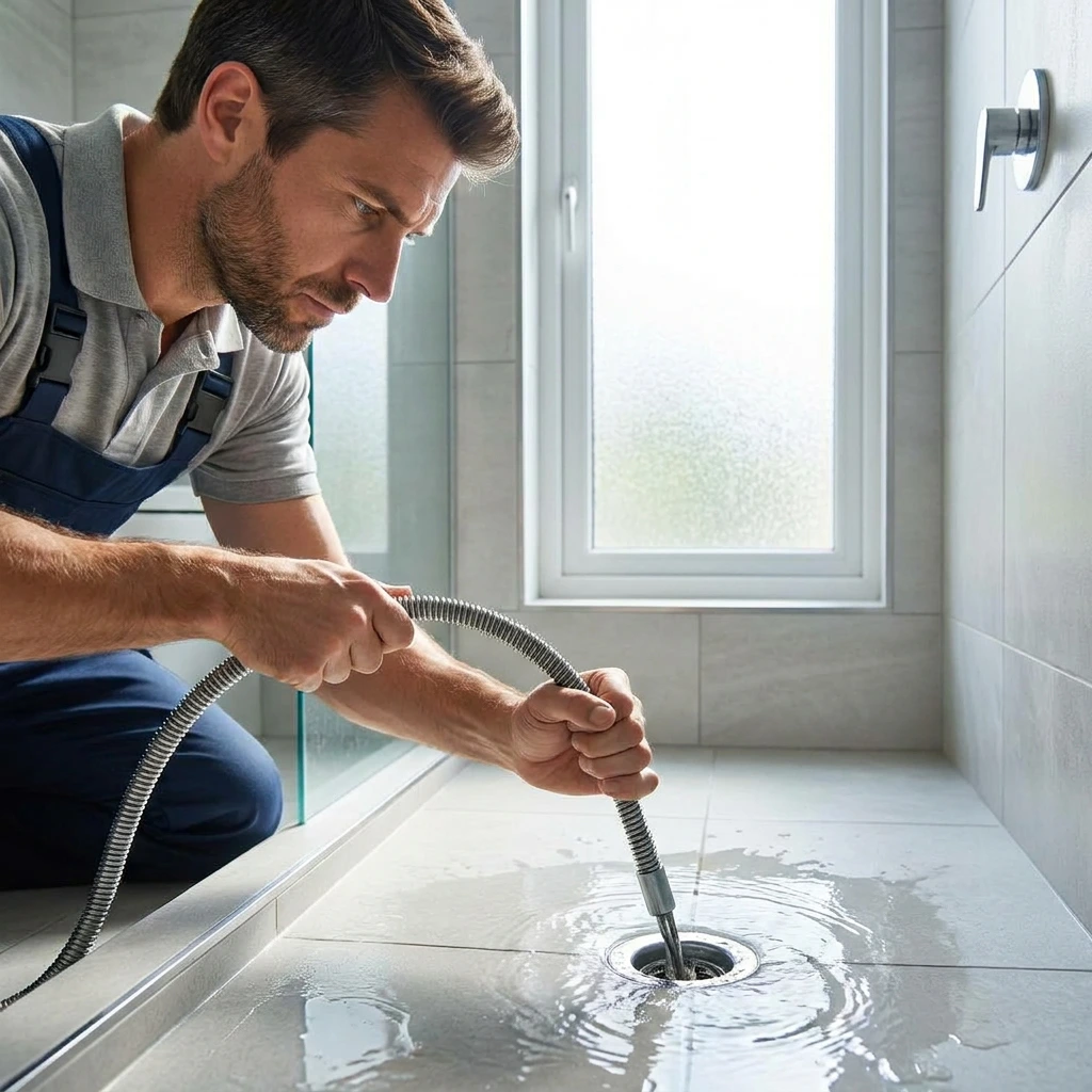 D&eacute;bouchage Douche &middot; image &agrave; la une