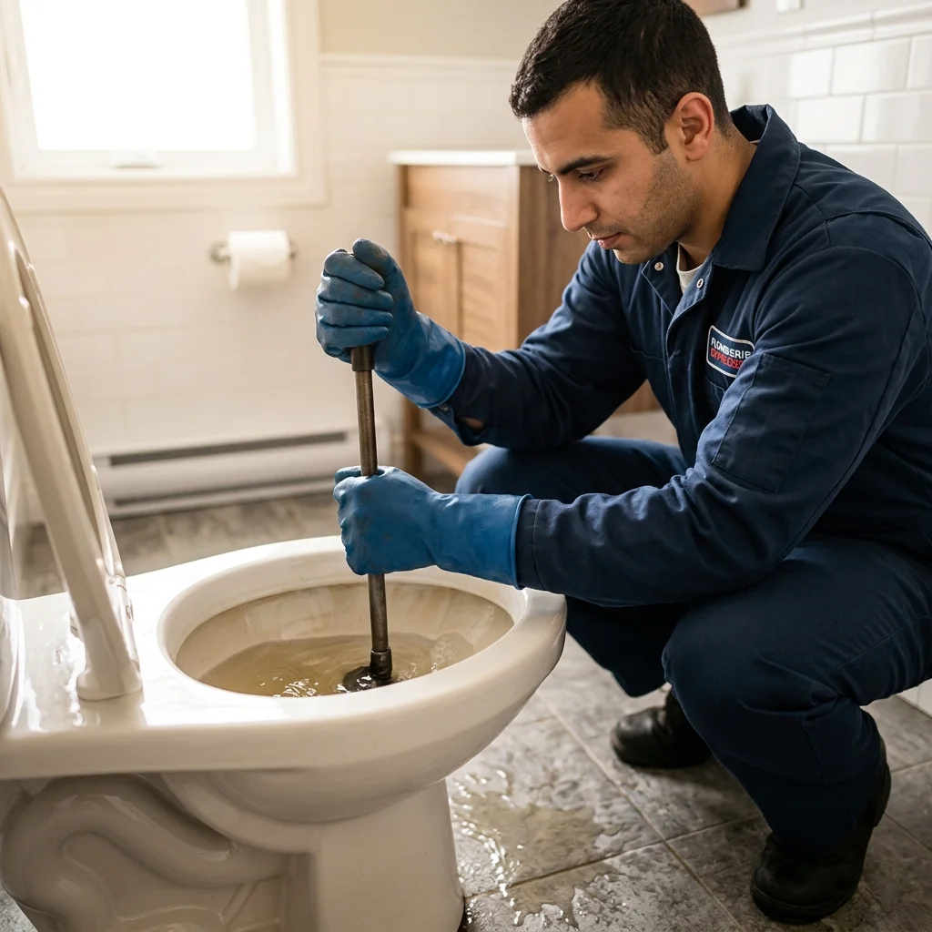 WC Bouch&eacute; qui d&eacute;borde &middot; image &agrave; la une