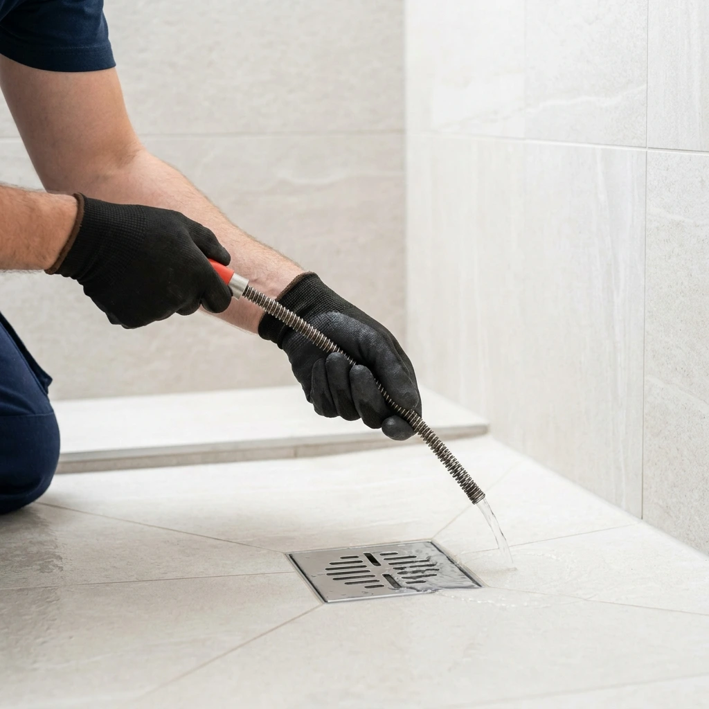 D&eacute;bouchage Douche &middot; image &agrave; la une