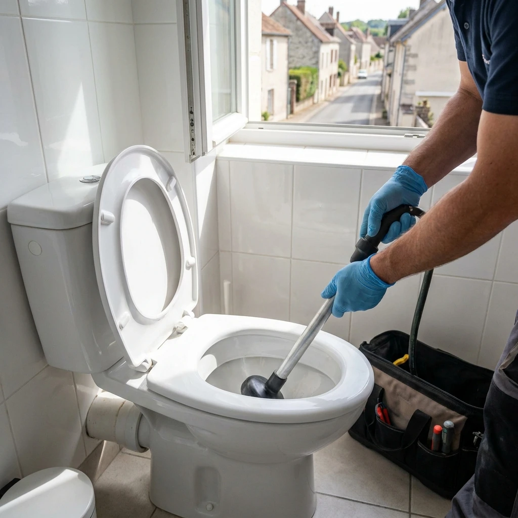 D&eacute;bouchage WC &middot; image &agrave; la une