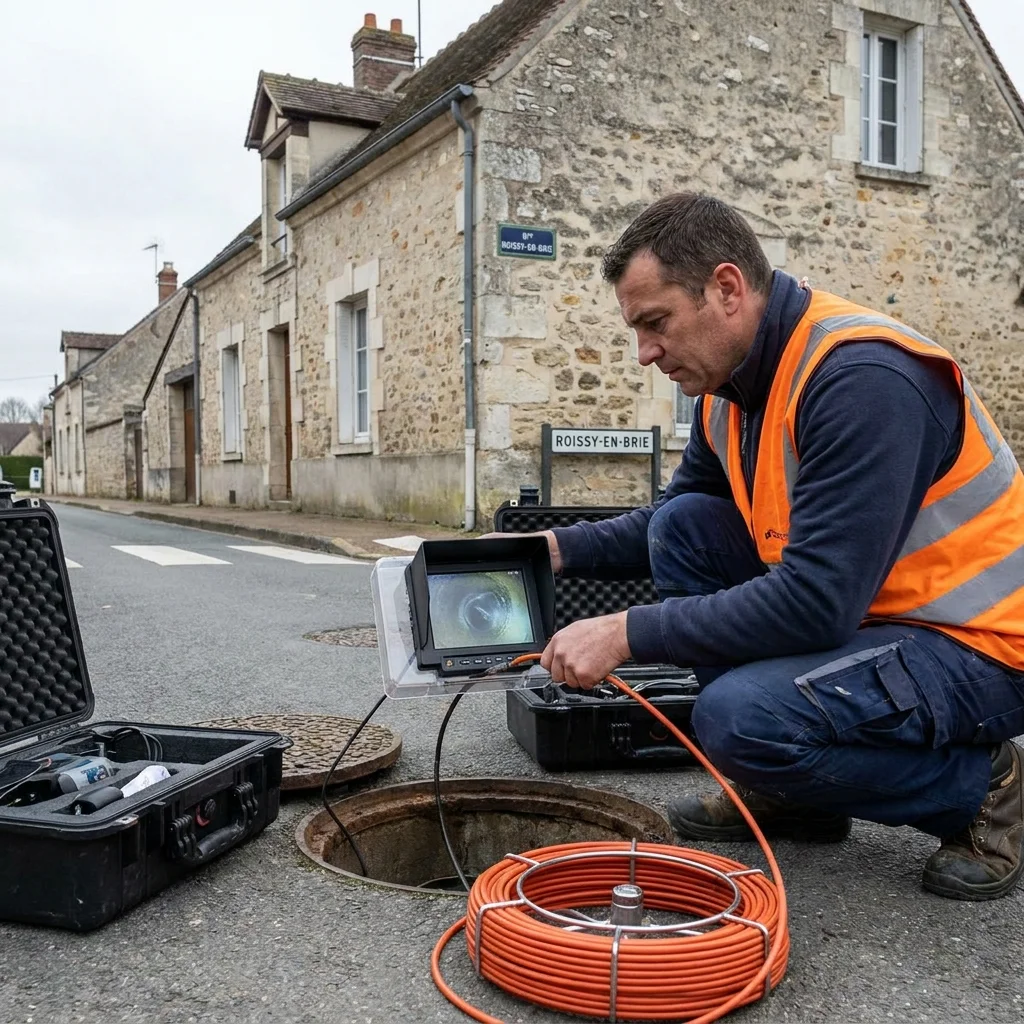 Inspection Cam&eacute;ra canalisation &middot; image &agrave; la une