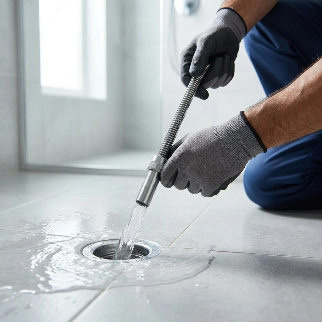 D&eacute;bouchage Douche &middot; image &agrave; la une